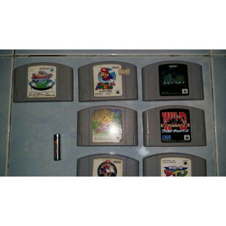 Nintendo 64 Mario Kart Game Cartridge and Other Nintendo 64 Game ...