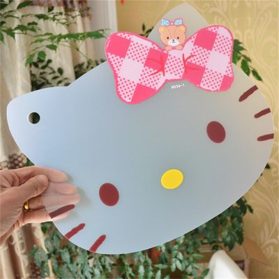 Frosted Cartoon Placemat PVC Waterproof Table Mat Cute Cat Bear Shape Insulation Pad Creative Outdoor Cutting Board