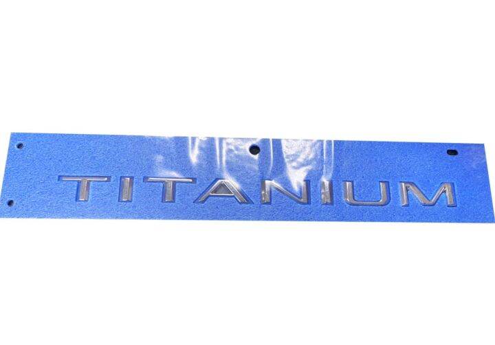 logo-titanium-ติด-รถ-suv-everest-ของแท้-oem-โลโก้-titanium-แท้-ชุปโครเมี่ยม-1ชิ้น-มีบริการเก็บเงินปลายทาง