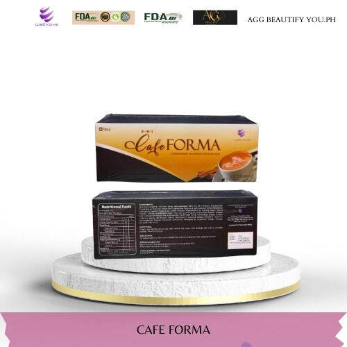 CAFE FORMA " 9 in 1 Cinnamon Brown Coffee mix 10sachet 210g fat burner