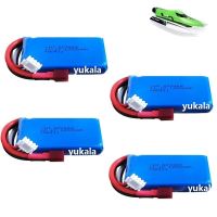 T ปลั๊ก11.1V 1200Mah 30C 3S 603468 Lipo สำหรับ Wltoys เรือบังคับ WL915เรือความเร็วสูง F1รถแข่งชิ้นส่วนเรือ