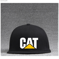 Couple style New Sandwich Hat Caterpillar Cat Logo Printed Hip-hop Hat Cotton Adjustable Hat Snap Button Hat Unisex Mens and Womens Youth Hat Hat Stre Versatile hat