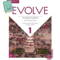 New ! หนังสือ (มี code online) EVOLVE 1:SB.WITH PRACTICE EXTRA