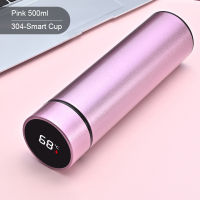 Inligent Stainless Steel Temperature Display Smart Water Bottle Vacuum Flasks Coffee Cup Christmas Gifts