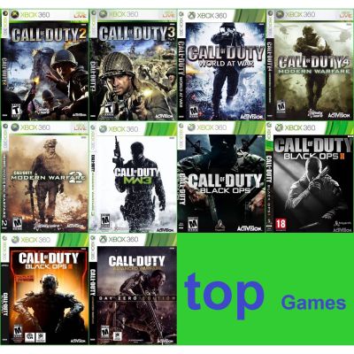 Call of Duty คอลล์ ออฟ ดิวตี้ ทุกภาค ของ Xbox 360 แผ่นเกม