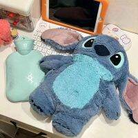 ของเล่นตุ๊กตาอะนิเมะคาวาอี้ตูโร Lilo Stitch ตุ๊กตากระบอกน้ำฤดูหนาวที่อุ่นมือเติมน้ำใส่ในบ้านสำหรับผู้หญิง