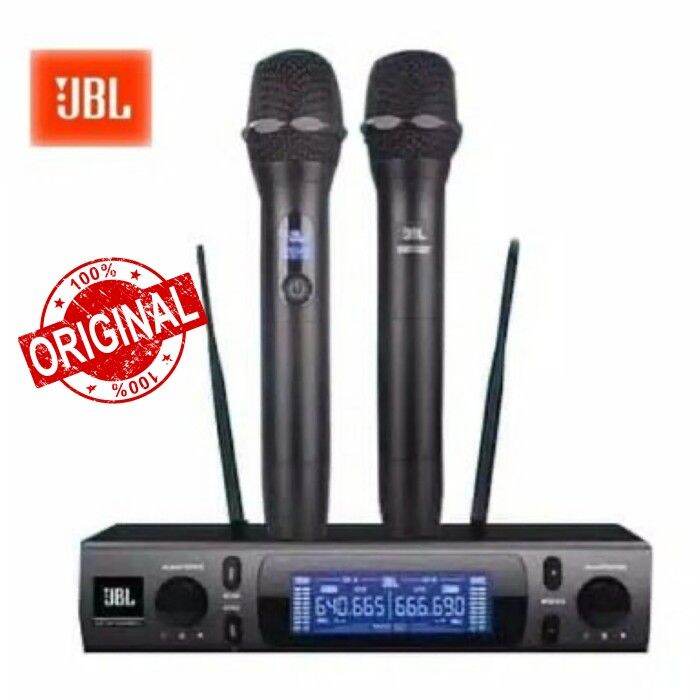 Mic wireless karaoke JBL VM300 ORIGINAL Lazada Indonesia