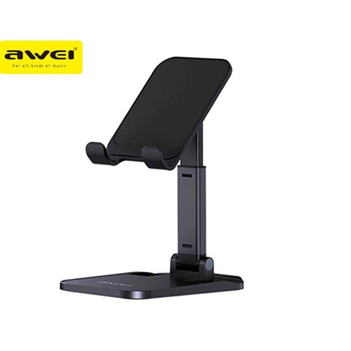 Awei X11 Foldable Desktop Mobile Phone and Tablet Holder Stand NonSlip