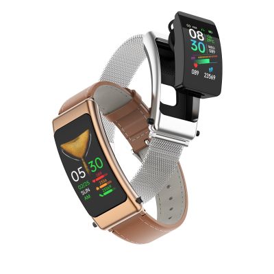 New Talkband Bluetooth Smart Bracelet Wearable Sports Wristbands Touch Screen Call Earphone Band