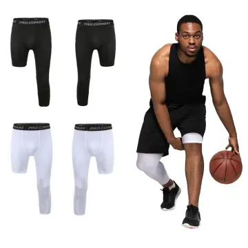Single-leg Basketball Tights Unisex Trendy Sports Training Pants