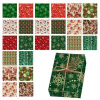 Christmas Scrapbook Paper Packaging Paper 24 PCS Christmas Paper Scrapbook Paper Double-Sided Cute Santa Reindeer Snowman Craft Paper Folded Flat For DIY Card effective