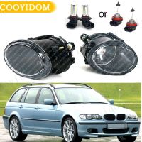 ไฟตัดหมอกกันชนรถยนต์ไฟตัดหมอกด้านหน้าสำหรับ BMW E46 3ซีรีส์2001-2005 M3 1999-2002 E39 M5ตัดหมอกพร้อมหลอดไฟ LED ฮาโลเจน