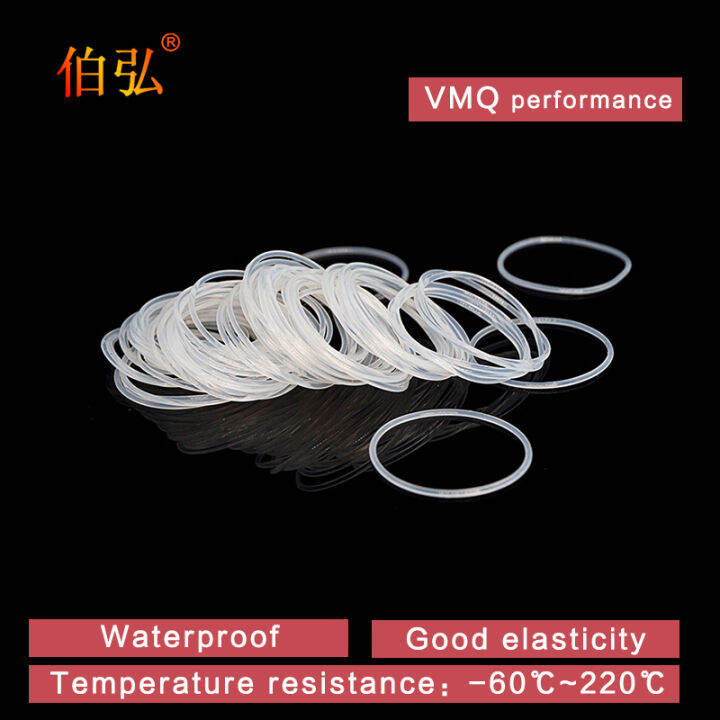 ซิลิโคนสีขาว-o-ring-1-ชิ้น-ล็อตซิลิโคน-vmq-cs3-1mm-od54-55-60-65-70-75-80-85-90-95-100-มม-ยาง-o-แหวนซีลปะเก็นแหวนเครื่องซักผ้า-yinguer