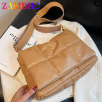 New Fashion Womens Space Bag Quilted PU Leather Shoulder Messenger Bags for Women Hit Spring Female Crossbody Bag Luxury nd