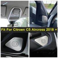 Roof Reading Lights Lamp Frame Car Door Stereo Speaker Tweeter Cover Trim Interior Parts Fit For Citroen C5 Aircross 2018 - 2022