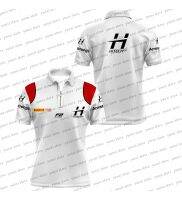 ใหม่ F2แข่ง HitechMens TopShort แขนกลางแจ้งมาก SportsZipShirt สูตร TwoShort แขน