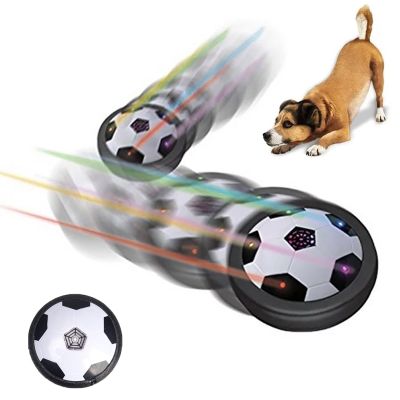 ของเล่นสุนัข S ฟุตบอลลอยฟุตบอลฟุตบอลด้วยการตรวจจับอัจฉริยะแบบโต้ตอบไฟ LED ของเล่นสุนัขลูกบอลอิเล็คทรอนิกส์อัตโนมัติของเล่นสุนัข YY ร้านค้า