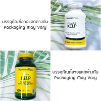 เคลป์ สาหร่ายสีน้ำตาลจากไอซ์แลนด์ Icelandic Kelp 150มก 300 เม็ด (NaturesPlus®) เสริมไอโอดิน เร่งเผาผลาญอาหาร บำรุงร่างกาย