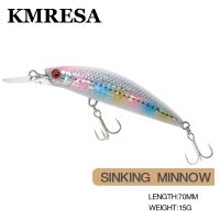 (CIYS outdoor) KMRESA 7Cm 15G Jerkbait Wobblers Crankbaits Hardbait Minnow Japan แคมป์ปิ้งเหยื่อตกปลากลางแจ้งสำหรับตกปลา