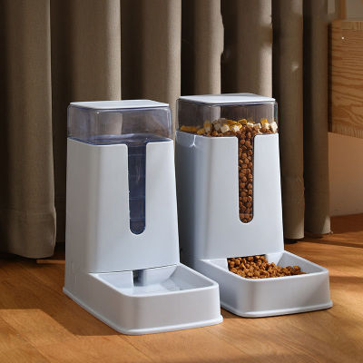 3.5L อัตโนมัติ Dog Cat Feeder ที่ถอดออกได้ความจุขนาดใหญ่ Dog Cat Water Dispenser อาหาร Feeding Supplies Fountain Gatos