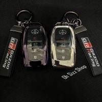 เคสรีโมทรถ Gazoo Racing  Fortuner GR  Revo GR  ฝาหน้าปุ่มใสและหลังใสเห็นโลโก้ กันน้ำและกันกระแทก ปกป้องรีโมท ใช้งานง่าย   (TPU Key Cover with PC Transparent Push button Guard)