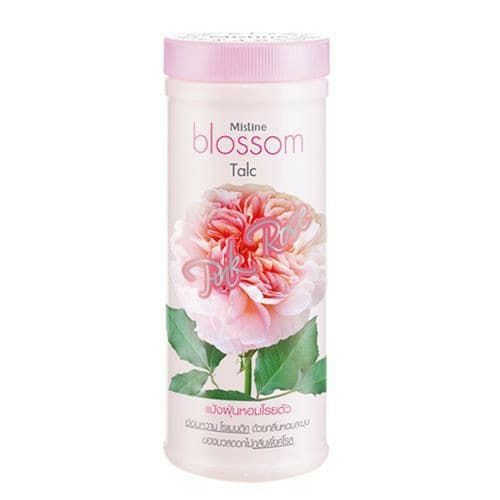 mistine-blossom-talc-pink-rose-ขนาด-100-กรัม-แป้งฝุ่นหอมโรยตัว-อ่อนหวาน-โรแมนติก-ของมวลดอกไม้กลิ่นพิ้งโรส