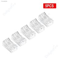 ۩✒☁ 2 Pin 8mm/10mm COB LED Strip Connectors For 8mm 10mm 5050 5630 12V 24V LED Strip Lights LED Strip to Wire Quick Connection