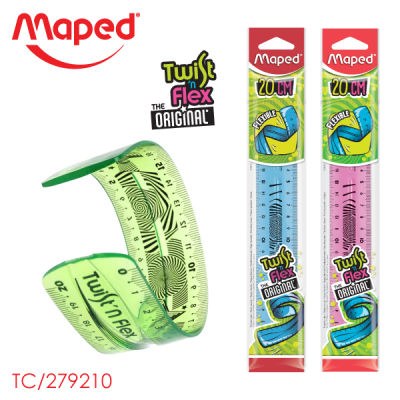 Maped (มาเพ็ด)ไม้บรรทัด 20 ซม.Twist Maped รหัส TC/279210