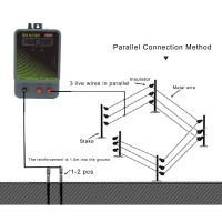 Poultry Controller Fence Charger Electric Fence Charger 40km for Zoos