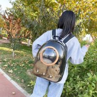 Cat Backpack Carriers Bubble Backpack Carriers for Cats Puppy Dogs and Birds Ventilate Transparent Capsule Carrier Backpack