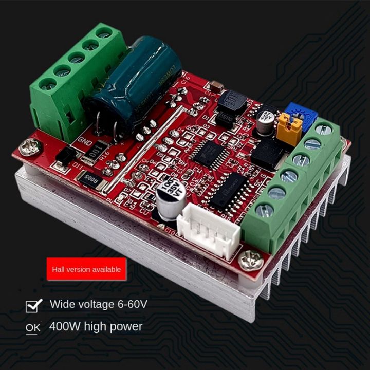 6-60v-bldc-three-phase-dc-brushless-motor-controller-400w-pwm-hall-motor-control-driver-board