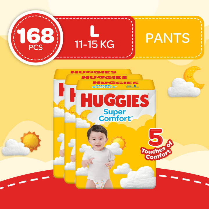 Huggies Ultra Comfort Large Diaper Size 3 56 Pieces