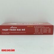 Hoàn Thập Toàn Đại Bổ Traphaco Hộp 10 Viên