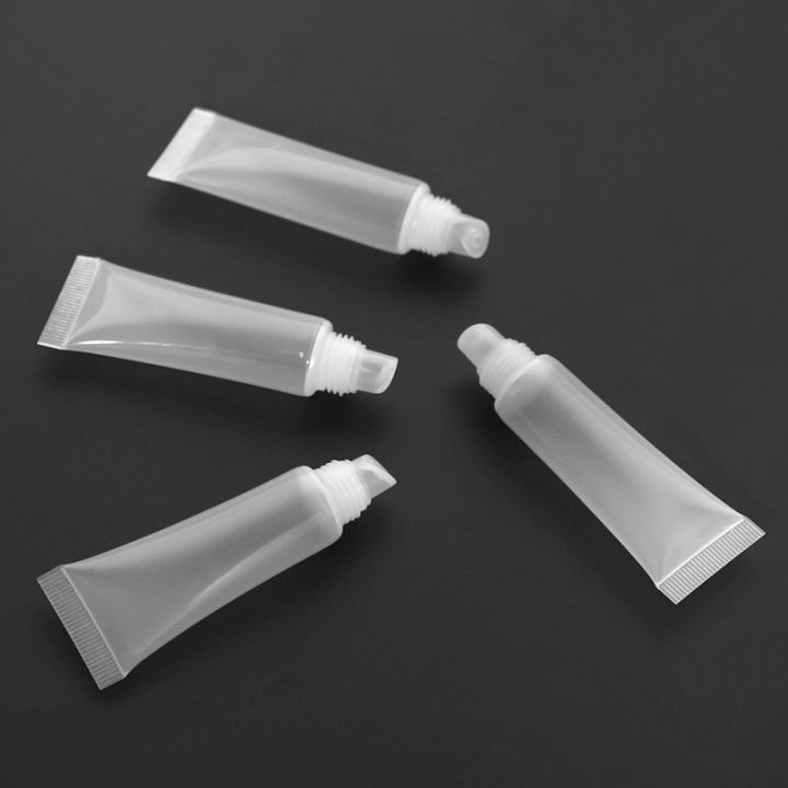 50-pack-10ml-lip-gloss-tubes-empty-lotion-refill-tubes-soft-squeeze-tubes-for-diy-travel-distribution-bottle