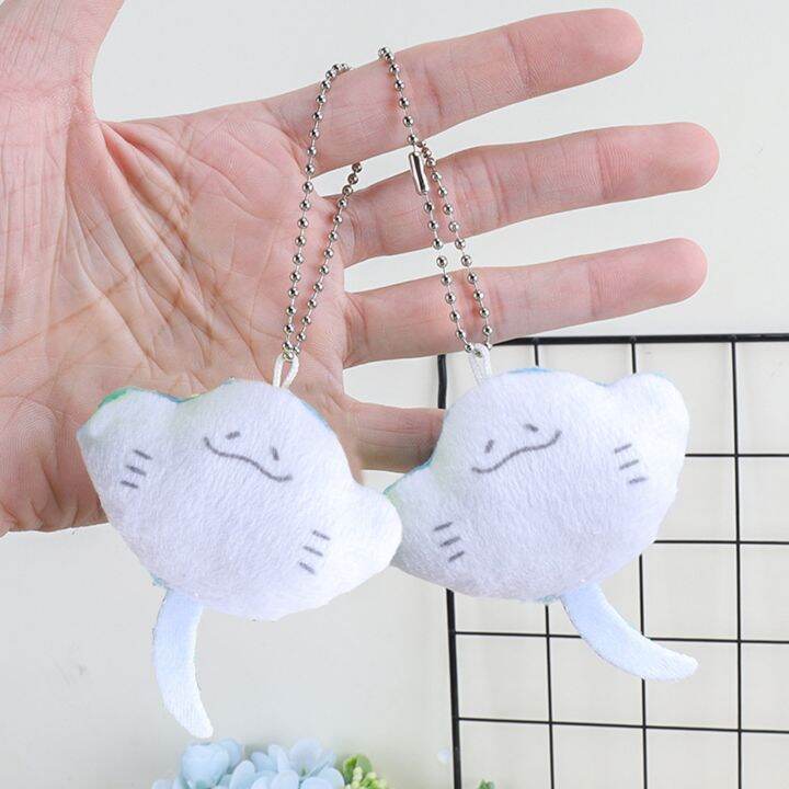 ตุ๊กตาการ์ตูนกำมะหยี่จี้ตุ๊กตา-astella-พวงกุญแจตุ๊กตามาร์เรย์น่ารัก-boneka-mainan-สัตว์ทะเลสำหรับเด็กผู้หญิงไอเดียของขวัญที่สมบูรณ์แบบ