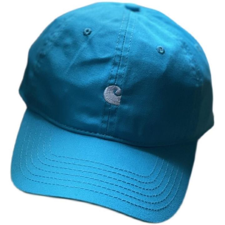 carharttr2เพลงสีขาวน้ำแข็งสีฟ้าสไตล์เดียวกันเสื่อปิกนิกกันน้ำล้างหมวกเบสบอลหญิงหมวกเข้าคู่