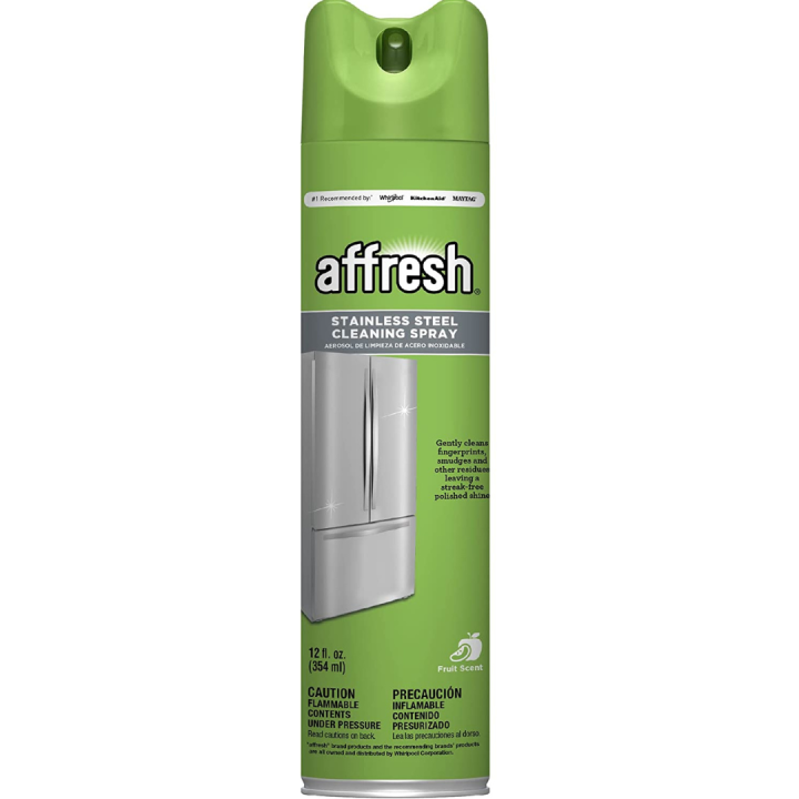 Affresh Stainless Steel Cleaning Spray Gently Cleans Fingerprints 12 Fl