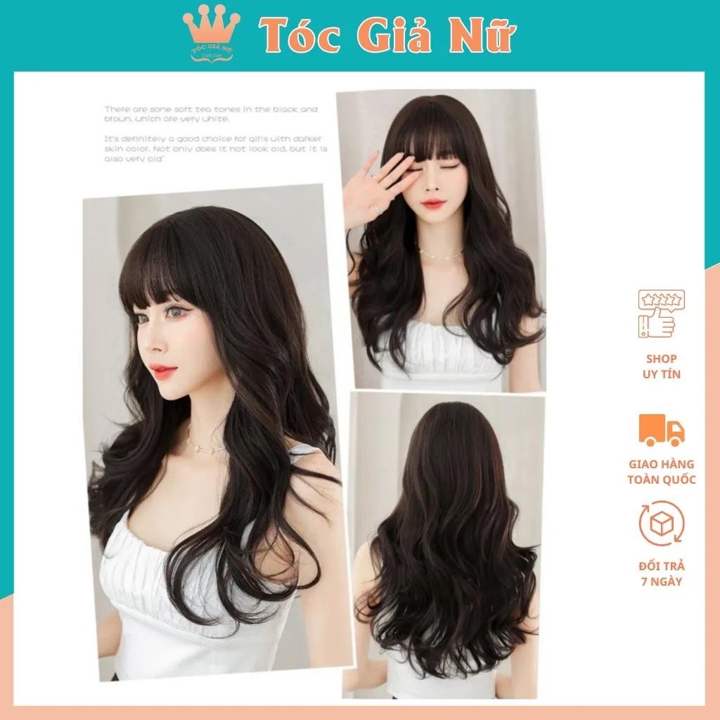 Nếu bạn muốn biến đổi kiểu tóc của mình nhưng không muốn với việc cắt tóc, hãy xem hình ảnh tóc giả xoăn Hàn Quốc. Hình ảnh sẽ giúp bạn tìm kiếm và lựa chọn sản phẩm tóc giả phù hợp với bạn.