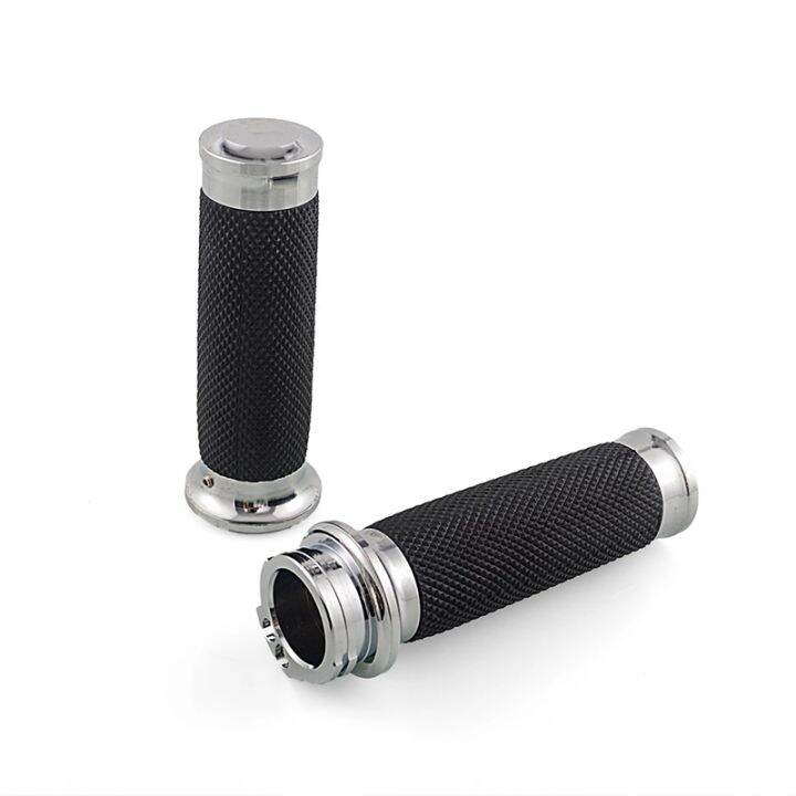 motorcycle-hand-grips-1-inch-25mm-handlebar-grips-rubber-for-touring-road-king-bobber-cafe-racer