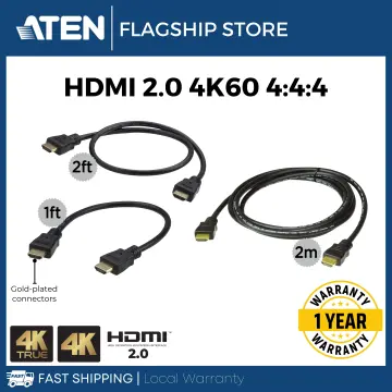 1 m High Speed True 4K HDMI Cable with Ethernet - 2L-7D01H, ATEN HDMI Cables