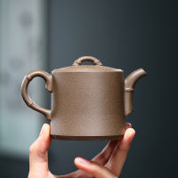 New Arrival,Yixing,original ore section mud,handmade bamboo pot,Zisha Teapot,200 ml,Drinkware,Kettle,Suit for Green Tea,Dark