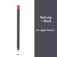 PZOZ เคสสำหรับ Apple Pencil 2 1st 2nd,เคสดินสอแท็บเล็ตปากกาสไตลัสแบบสัมผัสเคสกระเป๋าใส่ป้องกันเคสซิลิโคนนิ่มพกพาได้