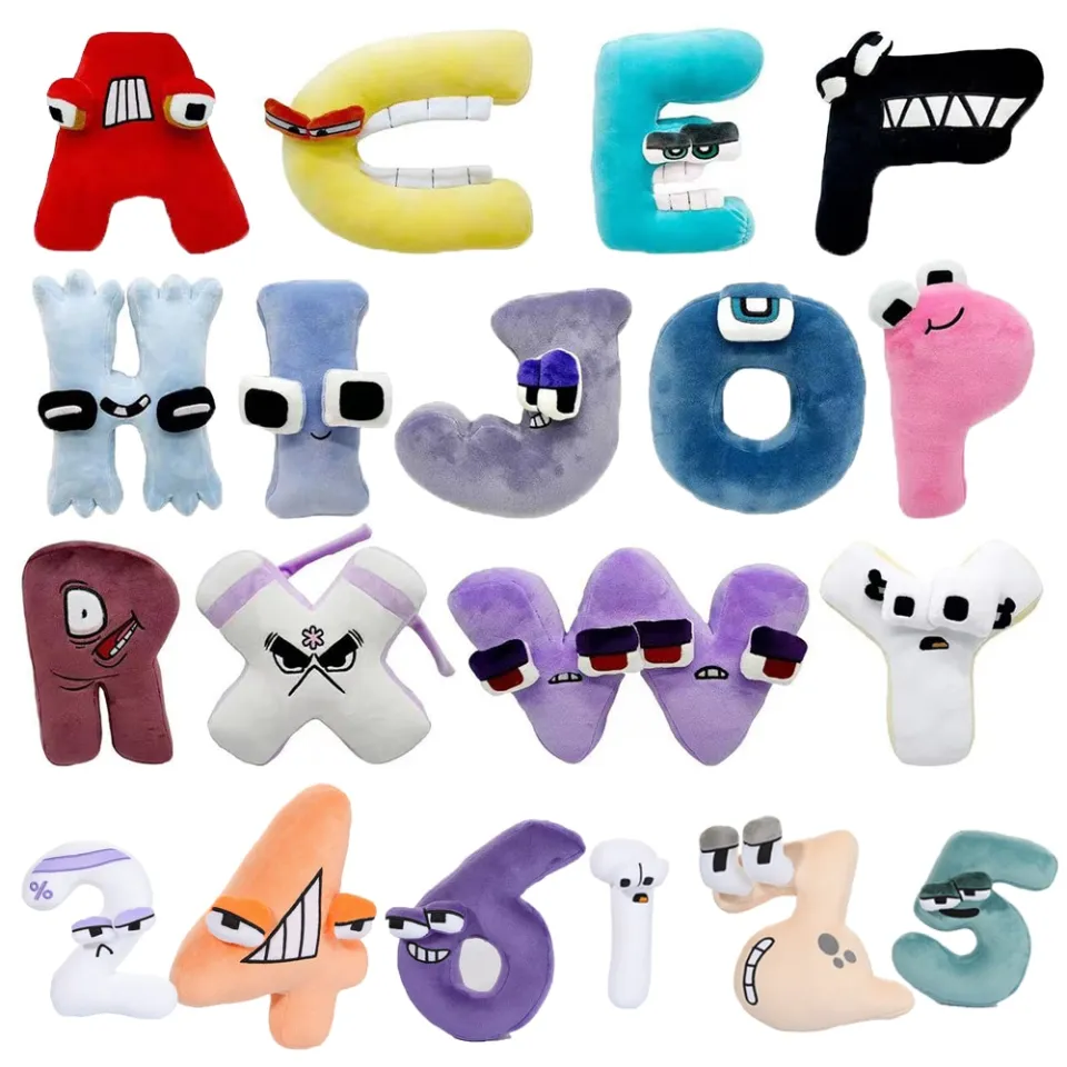  Maomoto 10pcs Number Lore Plush 0 to 9 Alphabet Lore Plush  Animal Toys All Fun Stuffed Alphabet Lore Plush Figure Suitable for Gift  Giving Fans : Toys & Games