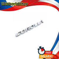 โลโก้ COROLLA logo COROLLA ชุปโครเมี่ยม ใส่ Altis แอลติส.มีบริการเก็บเงินปลายทาง