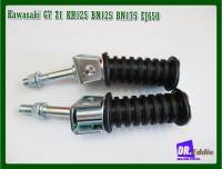 #พักเท้าหลัง #ยางพักเท้าหลังซ้าย-ขวา / KAWASAKI G7 Z1 KH125 BN125 BN175 EJ650 REAR FOOT PEG SET