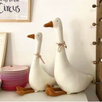 55CM Cotton Creative Big Goose Stuffed Toys Baby Accompany Play Plush Doll Pillow Toys Childrens Room Decoration Shooting Props