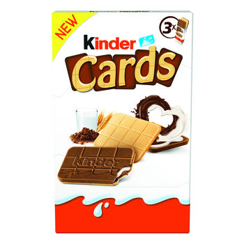 Kinder cards chocolat