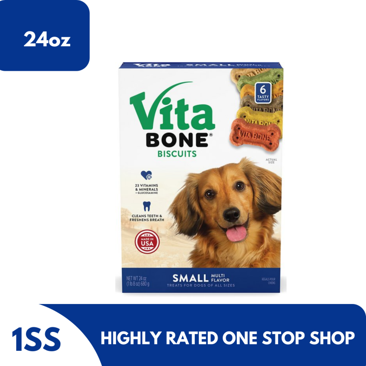 Vita Bone Biscuits Multi Flavor Small, 24oz Lazada PH
