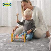 High-end IKEA IKEA UPPSTA USTA Toy Hammer Block Multi-Color Childrens Toys Educational Fun Modern Minimalist