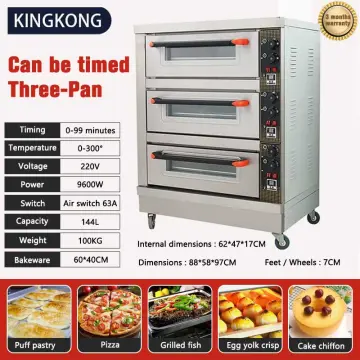 35L Large Convection Toaster Oven Countertop, Multi-Function with Toast,  Pizza and Rotisserie, 3200W, Stainless Steel